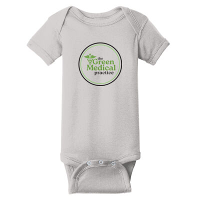 FC - Infant Short Sleeve Baby Rib Bodysuit Thumbnail