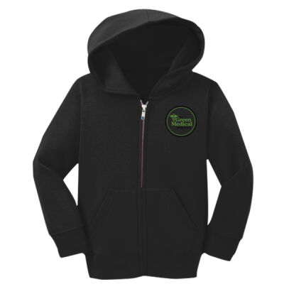 LC - Toddler Core Fleece Full Zip Hooded Sweatshirt Thumbnail