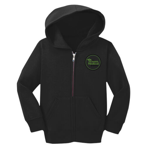 LC - Toddler Core Fleece Full Zip Hooded Sweatshirt Thumbnail