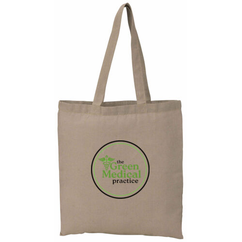 BC - Eco-Friendly 5oz Recycled Cotton Twill Tote Bag (16.5hx15w) Thumbnail